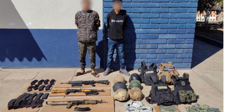 Liberan en Villa Juárez a dos personas privadas de la libertad y detienen a dos presuntos responsables