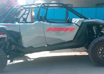 Tras el reporte oportuno al 911, recuperan vehículo Razer en Culiacán