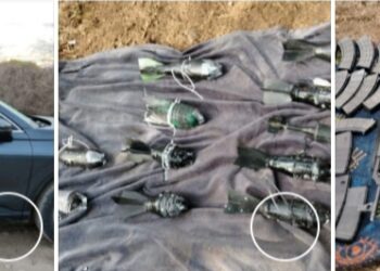 Grupo Interinstitucional detiene a dos civiles y asegura armas, explosivos, municiones y un vehículo en Mazatlán y Elota