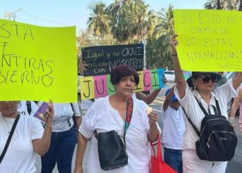 Realizan marcha por desaparecidos y víctimas de la violencia en Teuchitlán