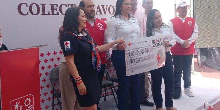 Inicia Cruz Roja Navolato su colecta Nacional 2025