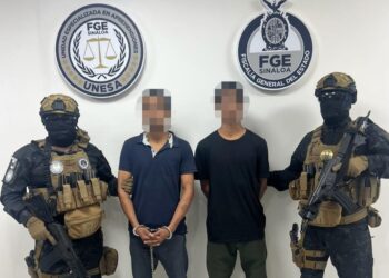 UNESA detiene a dos hombres en Culiacán por tentativa de homicidio