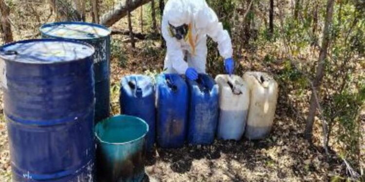 Aseguran otros 6 laboratorios clandestinos en Culiacán y Cosalá