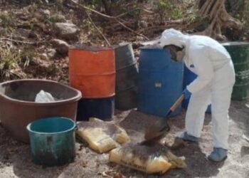 Grupo Interinstitucional aseguró 7 laboratorios clandestinos en Culiacán y Cosalá