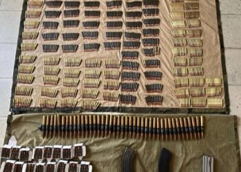 En Concordia, asegura vehículo con reporte de robo en el extranjero y en su interior municiones