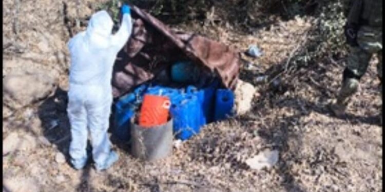 Aseguran 5 laboratorios clandestinos en Culiacán, Cosalá y Choix