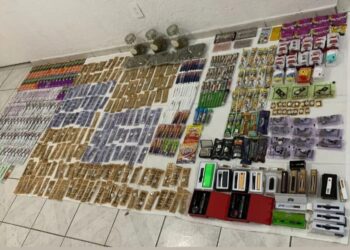 Asegura droga, vapeadores y objetos diversos en Escuinapa tras denuncia ciudadana