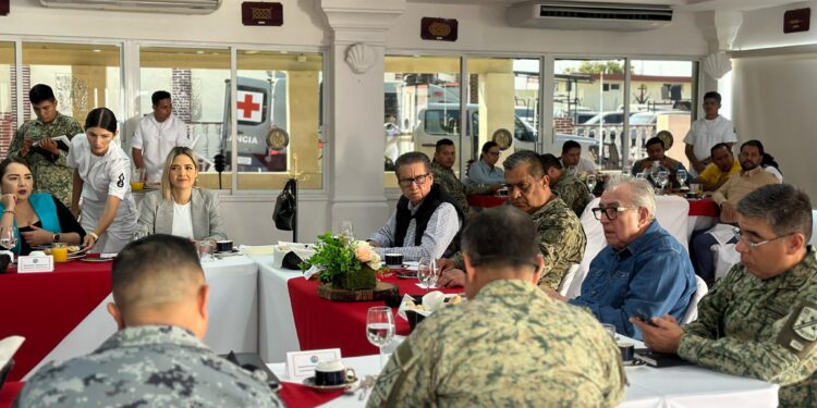El Gobernador Rocha y autoridades afinan detalles del operativo de Semana Santa 2025