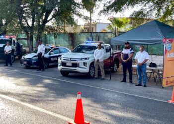 Ayuntamiento, PC Culiacán y Tránsito instalan módulos de Apoyo y Asistencia Vial a destinos turísticos