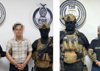 Captura UNESA a dos hombres en Culiacán por homicidio