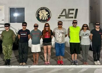 Detienen a 13 presuntos delincuentes en operativo en Monterrey, Nuevo León