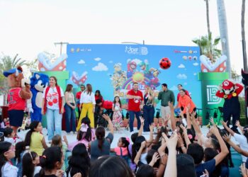 Sonrisas, sorpresas y mucha diversión durante el festejo a niñas y niños en Badiraguato