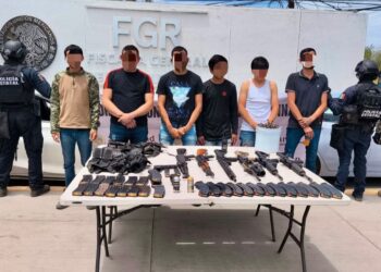 Presentan al grupo armado detenido esta mañana en Navolato