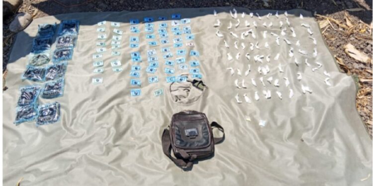 Grupo Interinstitucional asegura droga en San Ignacio