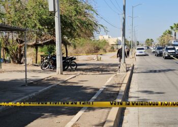 Ejecutan a balazos a tres motociclistas en en Fraccionamiento Los Ángeles