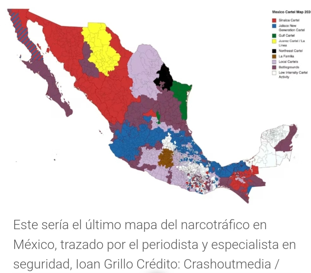 México es tercer lugar mundial en índice de crimen organizado – V Noticias