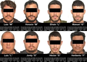 Vinculan a 8 presuntos delincuentes detenidos con un arsenal y 7 vehículos en Angostura 