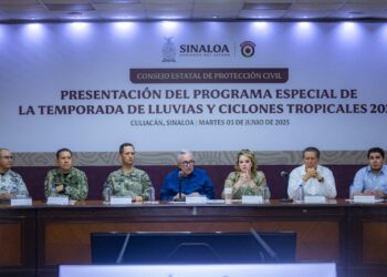 Instala gobernador Rocha Consejo Estatal de Protección Civil y se declara, a partir de hoy, en sesión permanente