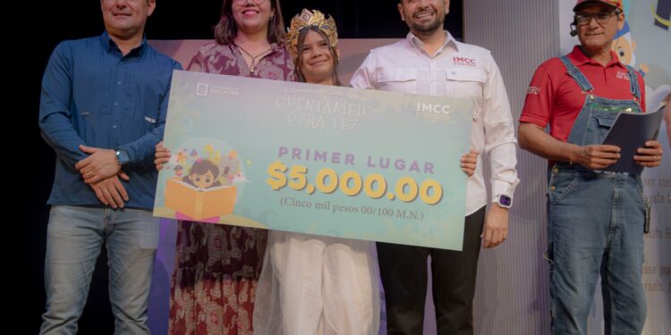 Andrea Guadalupe Portillo Meza, obtuvo el primer lugar del 2º Concurso de Cuentacuentos “Cuéntamelo otra vez” 2025