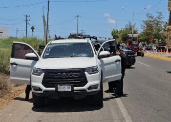 Autoridades implementan operativo conjunto en Navolato