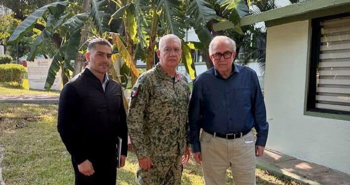 Se reúnen Rocha Moya con García Harfuch y el General Trevilla para revisar la estrategia de seguridad