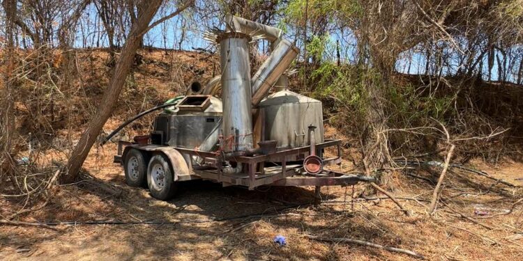 Decomisan narcolaboratorio móvil de “cristal” en Tabalá; nueva forma de operar de los grupos en Sinaloa