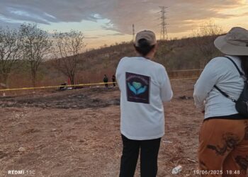 Hallan restos humanos quemados al norponiente de Culiacán