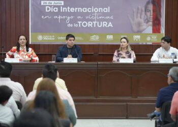Congreso de Sinaloa se suma a la Campaña Nacional “México Sin Tortura 2025” y ofrece conferencia sobre prevención