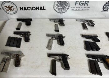 Hallan 9 armas de fuego, 21 cargadores y 7 celulares tras balacera en el Penal de Aguaruto