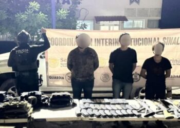 Tras agresión a policías estatales en Culiacán, grupo interinstitucional detiene a 4 civiles