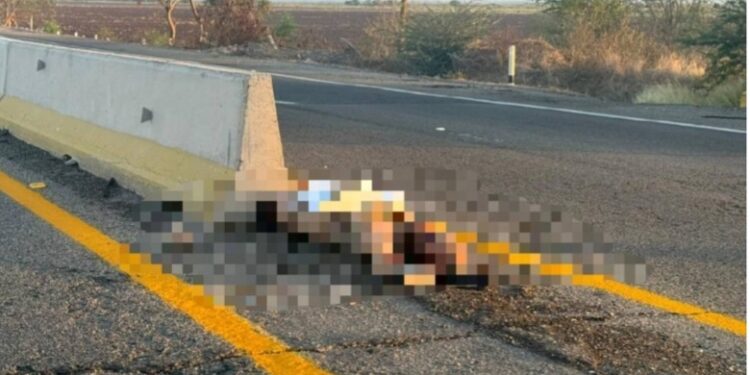 Hallan a un hombre asesinado en la Autopista Benito Juárez
