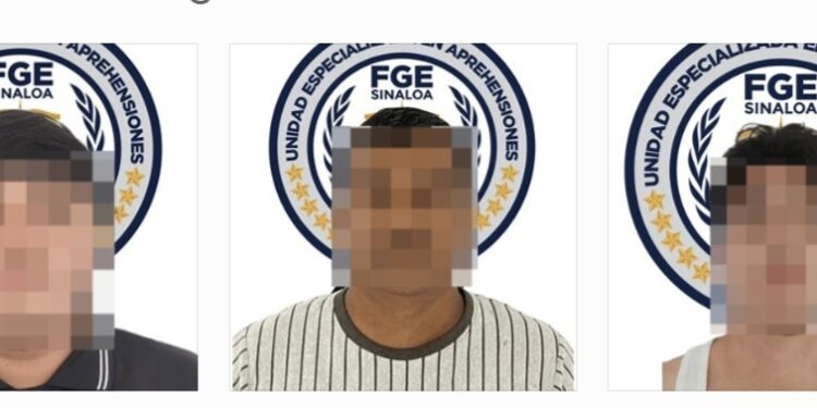 UNESA ejecuta tres órdenes de aprehensión por homicidio doloso en la Región Centro de Sinaloa