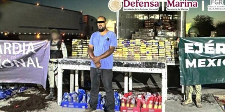 Procesan a miembro del Cártel de Sinaloa que llevaba casi 700 kilos de cocaína ocultos en granos de café