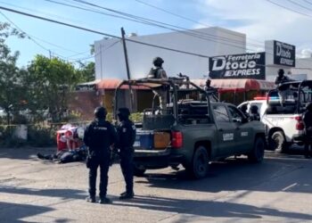 Asesinan a balazos a un policía municipal de Culiacán en el fraccionamiento Los Ángeles