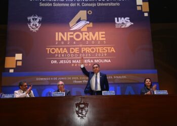 “La controversia con la UAS quedó en el pasado”: Rocha Moya felicita a Madueña por su toma de protesta