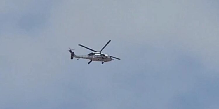 Fuerte operativo por aire y tierra en el oriente de Culiacán