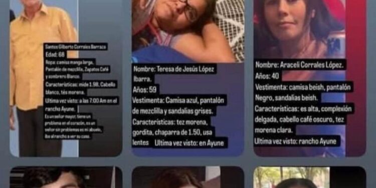 ¡Son gente inocente! Desaparece familia completa en Ayuné, Culiacán