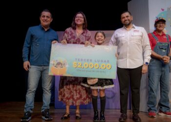Andrea Guadalupe Portillo Meza, obtuvo el primer lugar del 2º Concurso de Cuentacuentos “Cuéntamelo otra vez” 2025