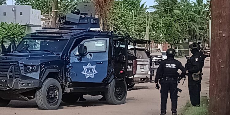 Enfrentamiento en Yebavito, Navolato, deja tres gatilleros muertos y un elemento de la PEP herido