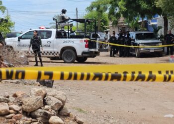 Asesinan a balazos a dos personas en la colonia Ortiz de Toledo