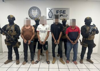 Detiene UNESA a cuatro personas por homicidio en grado de tentativa en Navolato