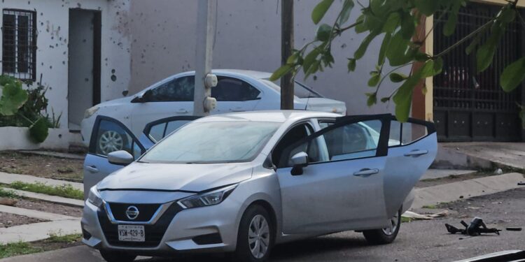 Atacan a balazos a una vivienda en la colonia Antonio Nakayama dejó una mujer herida y daños materiales