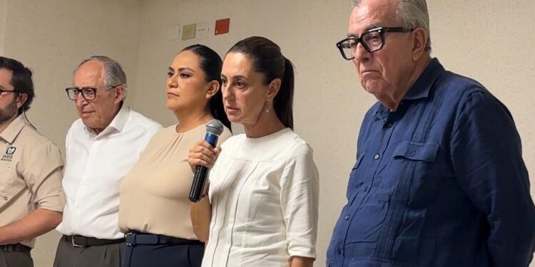 Claudia Sheinbaum promete ante los sinaloenses en Culiacán: “Vamos a salir adelante por qué no nos pueden vencer”