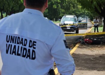 Motociclista muere al sufrir accidente vial sobre la carretera Culiacán-Navolato