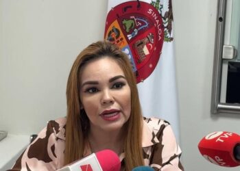 Paola Gárate pide a Harfuch cambio de estrategia de seguridad en su visita el viernes a Culiacán