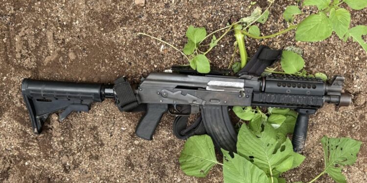 Grupo Interinstitucional asegura armamento y municiones en Culiacán después de una agresión