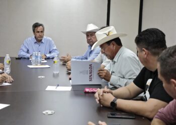 Por medio de Gobierno del Estado, se acuerda reunión de trabajo entre productores y SADER Sinaloa