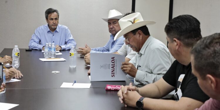 Por medio de Gobierno del Estado, se acuerda reunión de trabajo entre productores y SADER Sinaloa