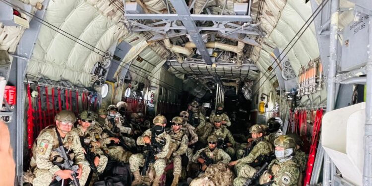 Defenza refuerza la seguridad en el estado de Sinaloa con 90 efectivos