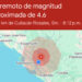 Temblor de 4.6 grados sacude a Culiacán